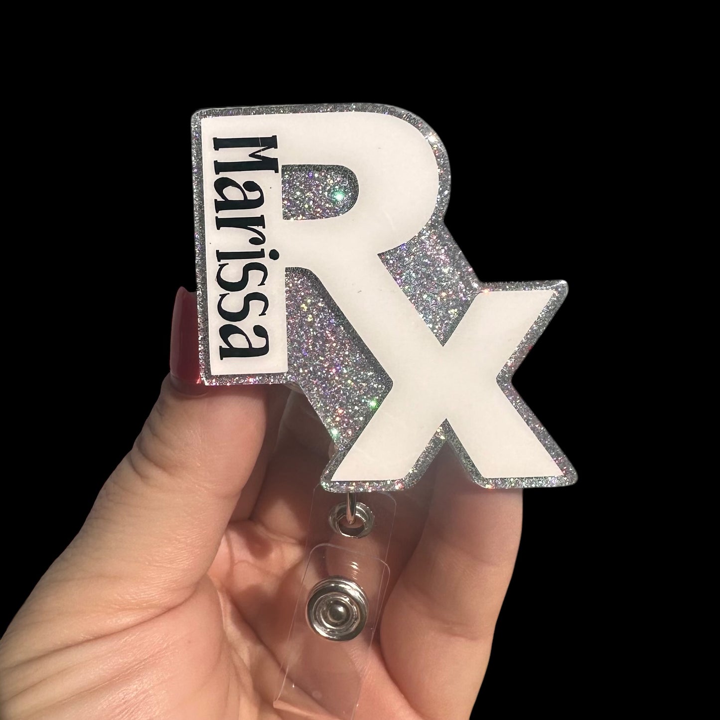 RX Badge Reel Personalized