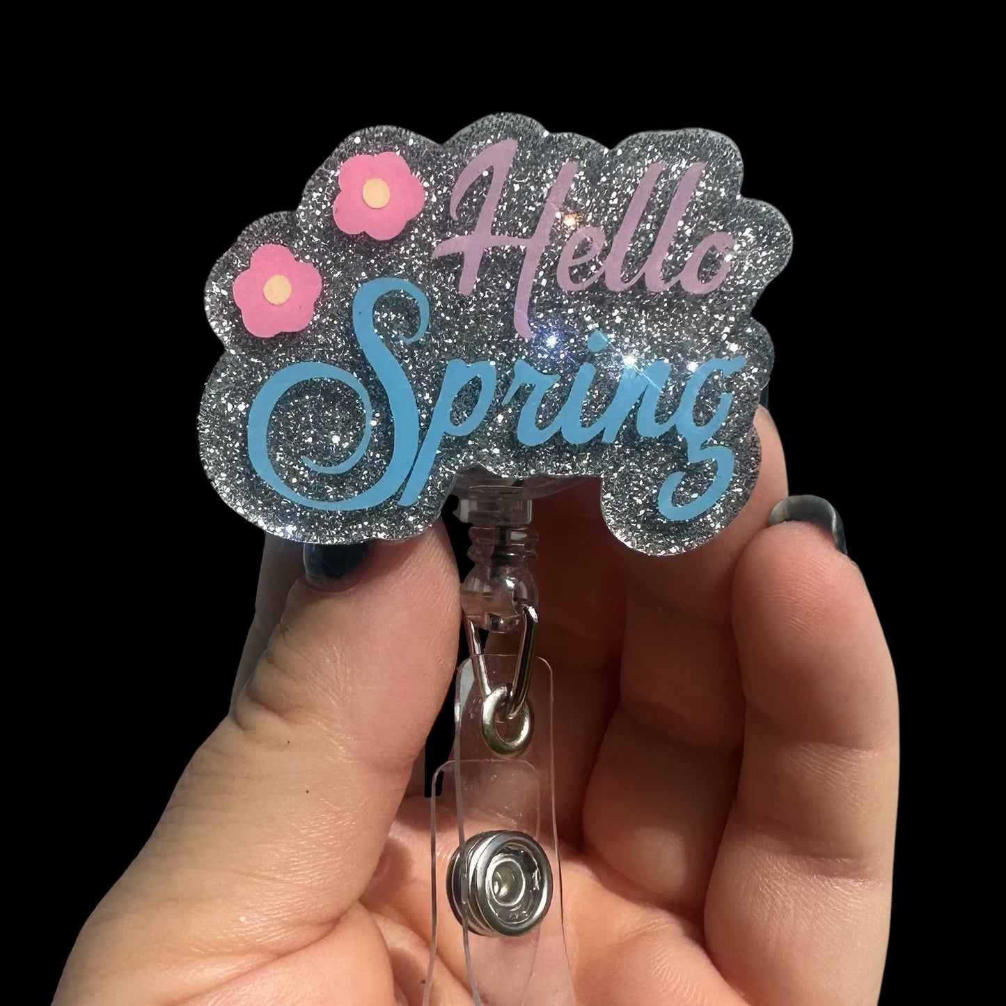 Hello Spring Badge Reel