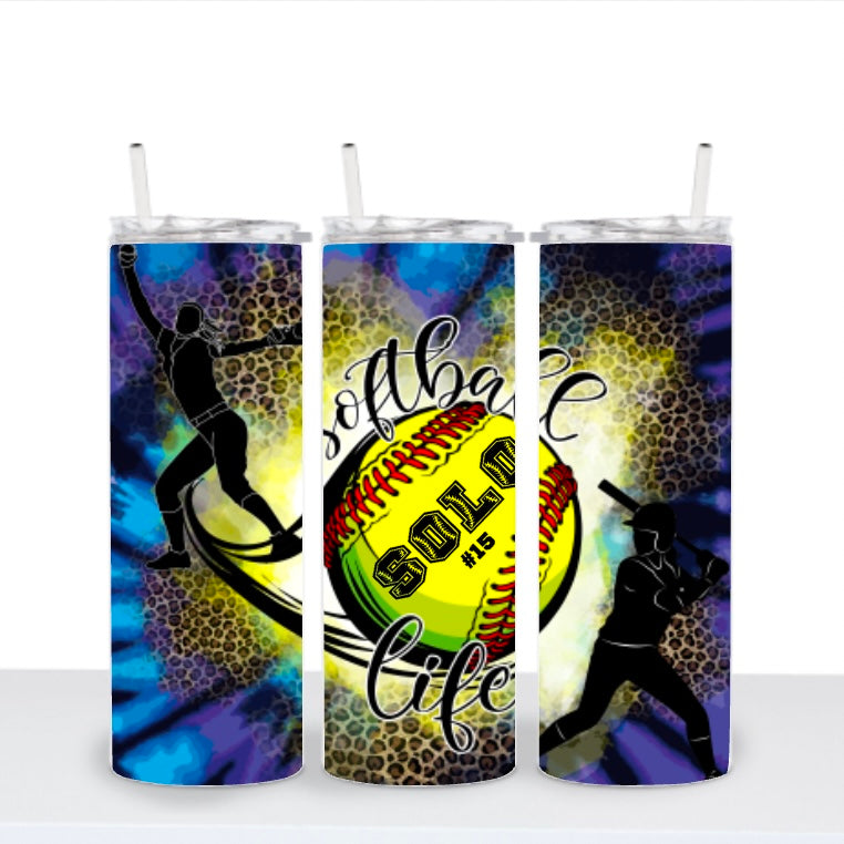 Softball Life Tumbler