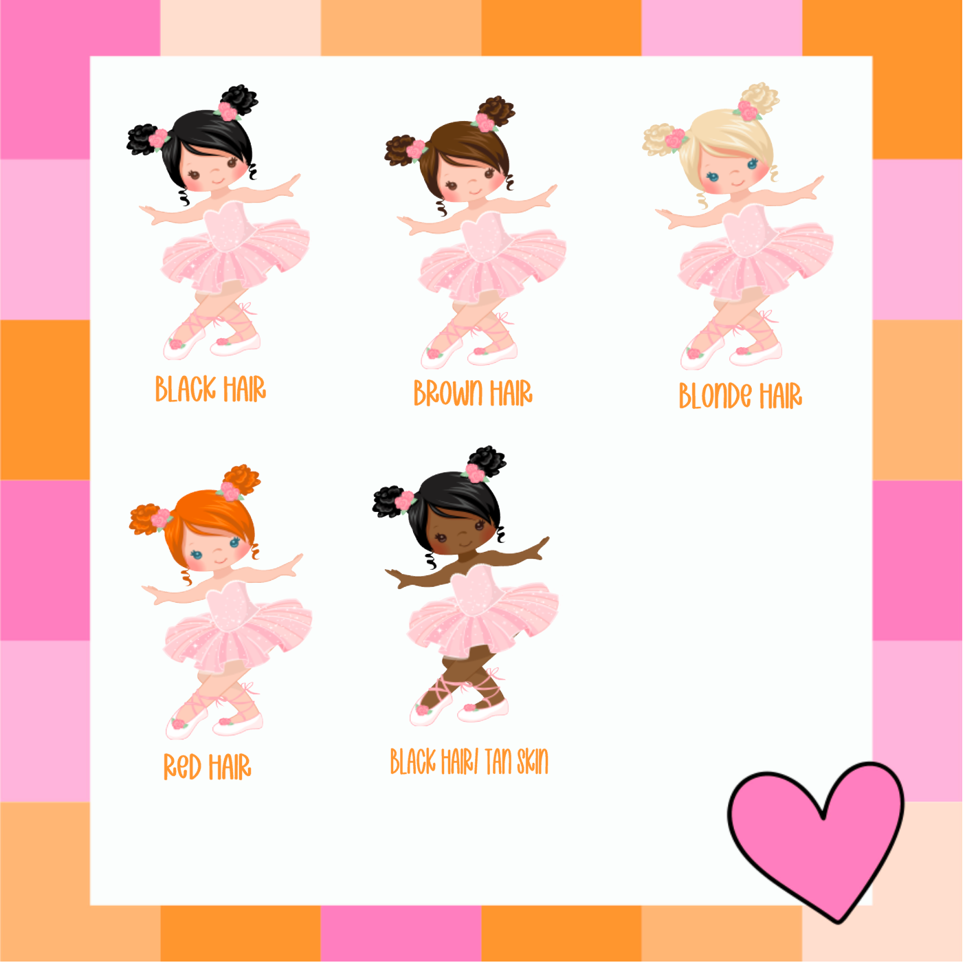 Little Ballerina Christmas Ornament