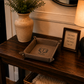 6x6 valet tray with name