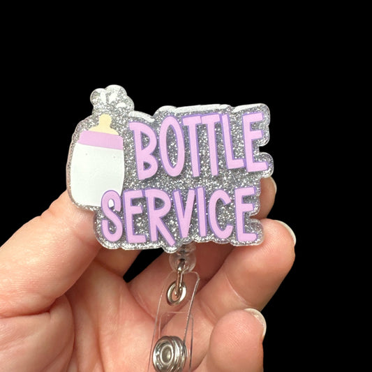 Bottle Service Badge Reel