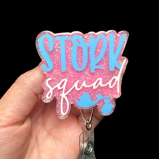 Stork Squad Badge Reel
