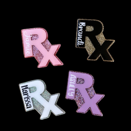RX Badge Reel Personalized
