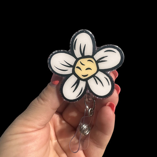 Daisy Nurse Badge Reel