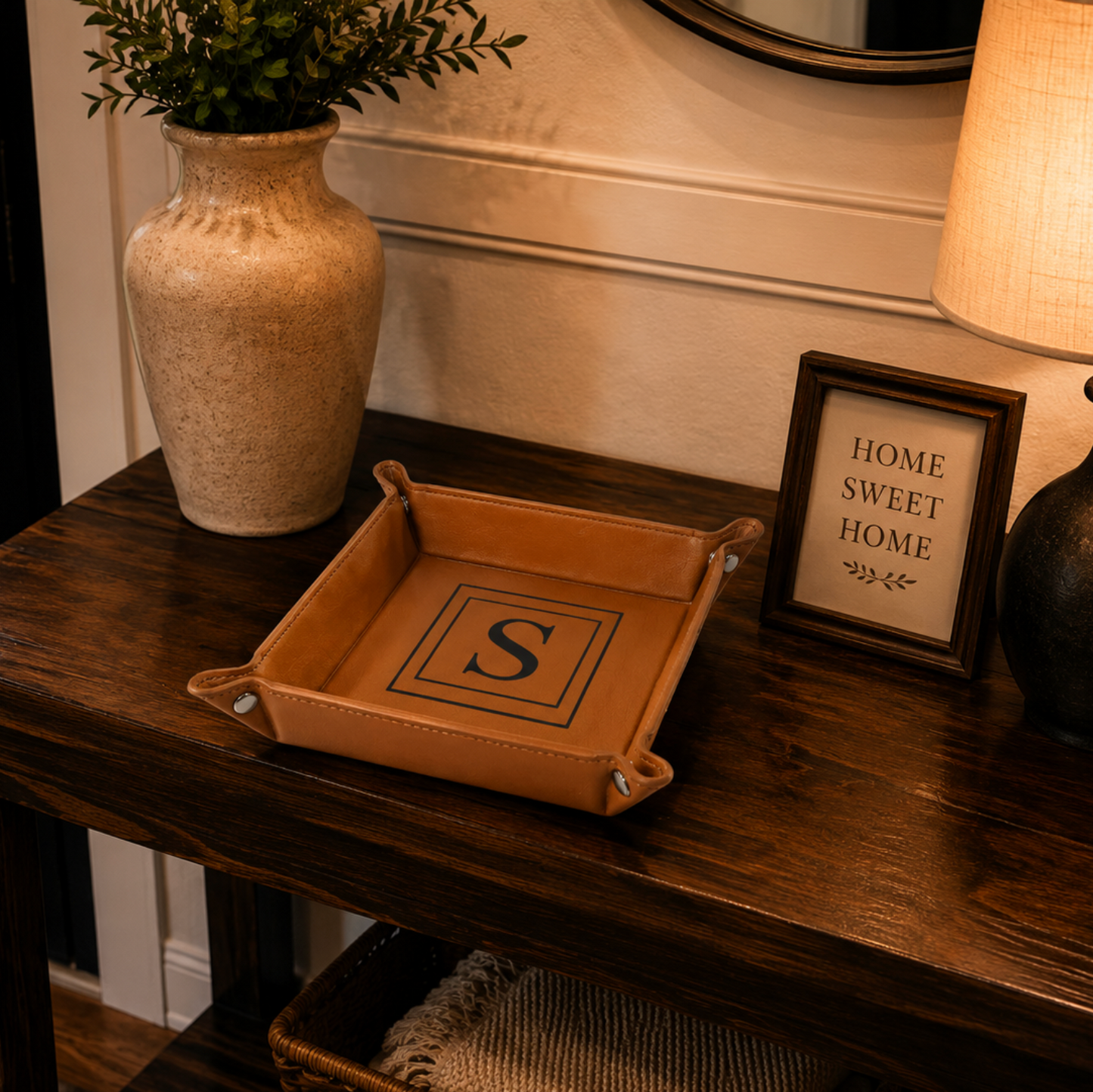 6x6 valet tray