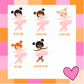Little Ballerina Christmas Ornament