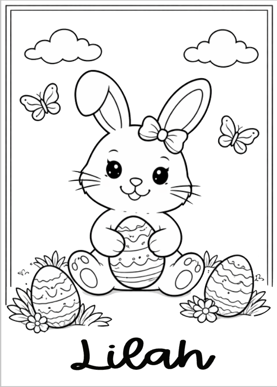 Personalized Easter Paint Kit DIY