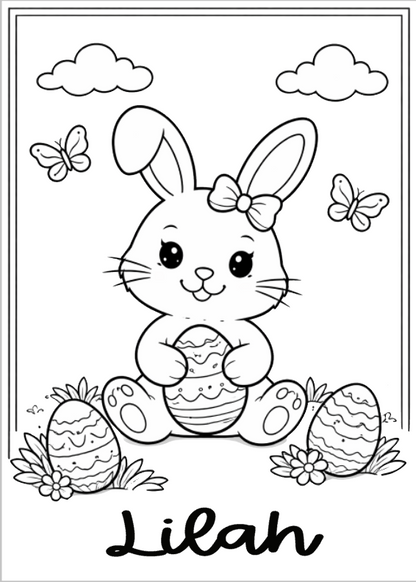 Personalized Easter Paint Kit DIY