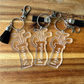 Women's Golf Keychain