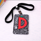 Teacher ID holder Lanyard Personalized