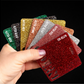 glitter green, black, gold, orange, silver, rose,